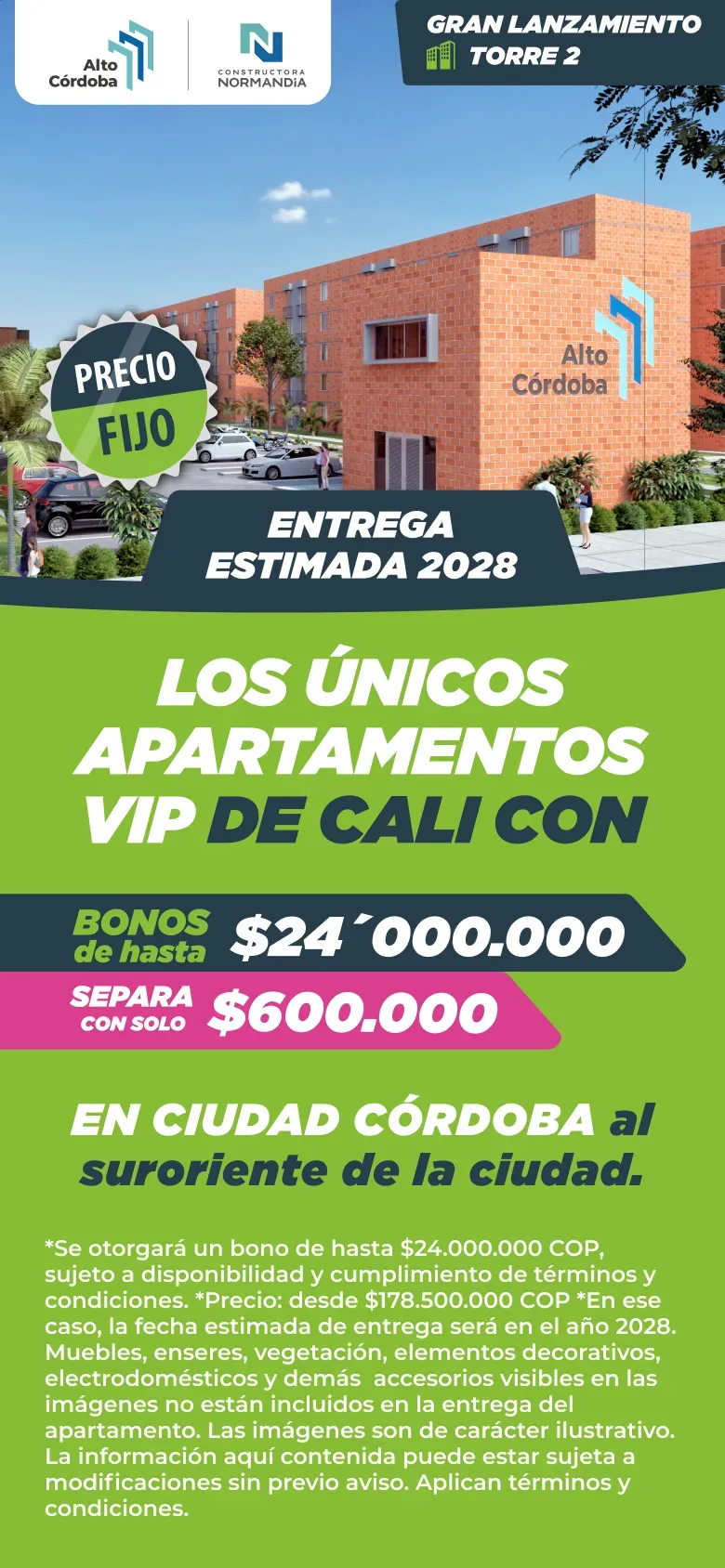 Alto Córdoba apartamentos